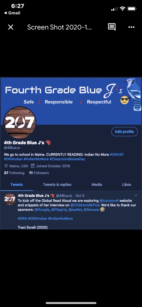 Twitter Page