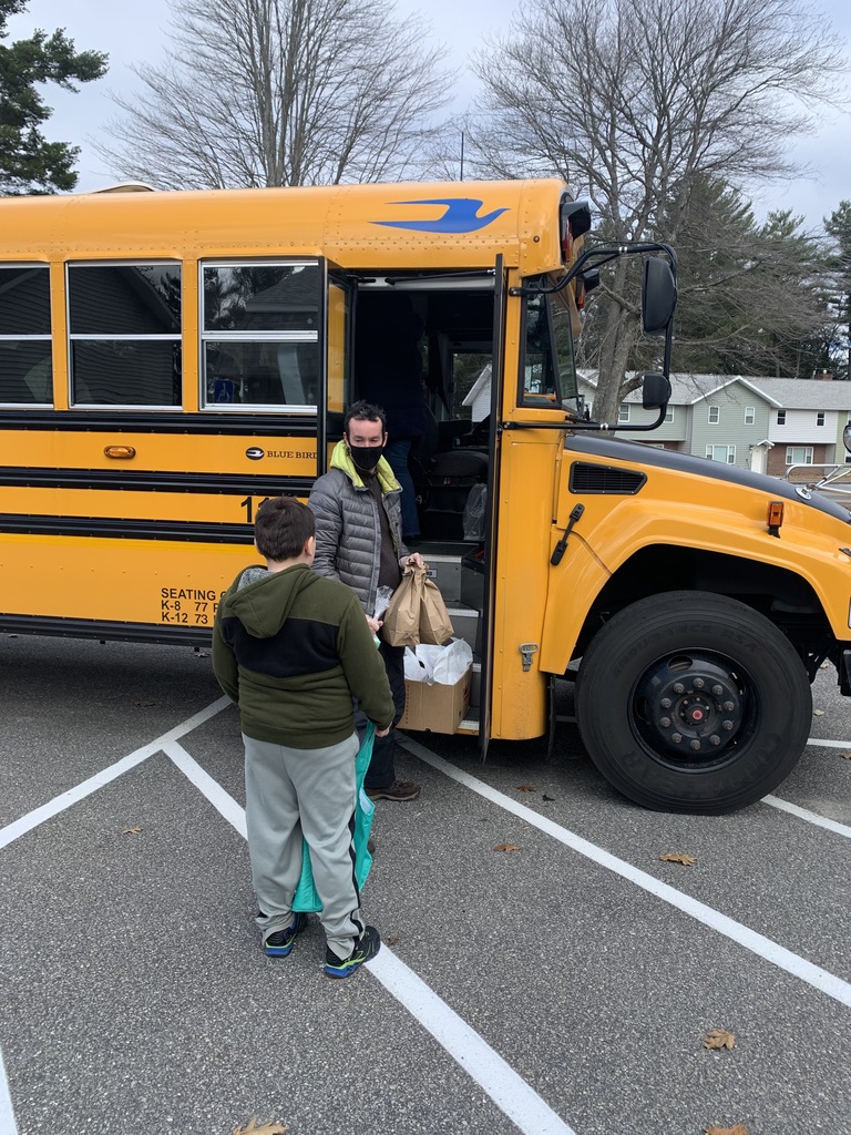 Food Delivery with student and bus driver