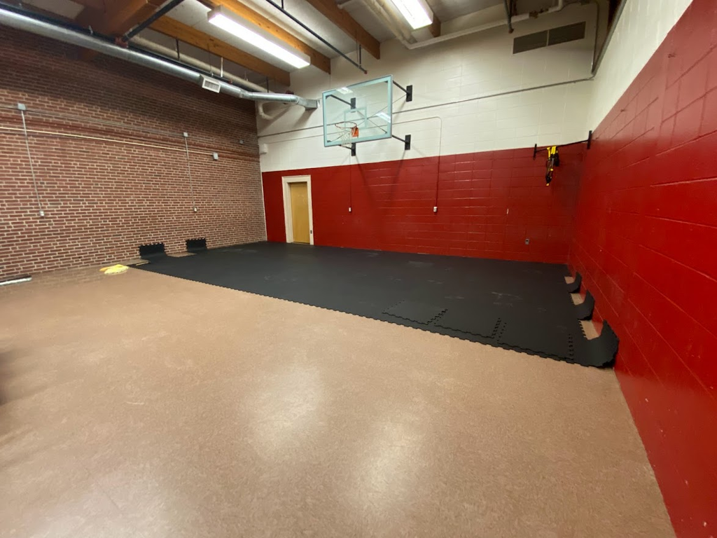 Floor of BJHS Gym