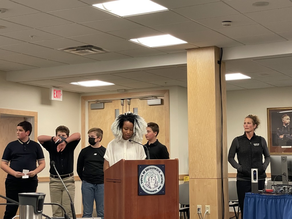 Students Speaking at Board Meeting