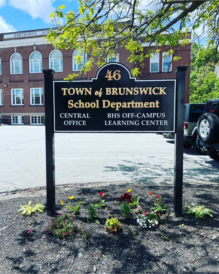 Flowers at Superintendent Office