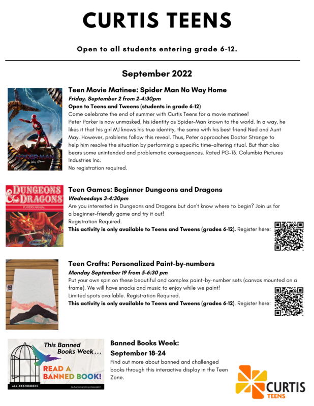 Announcements September 19, 2022 Brunswick Junior High School